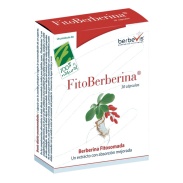 Vista principal del fitoBerberina® 30 cáps Cien por Cien Natural en stock
