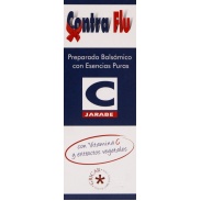 Vista delantera del contra Flu 150 ml adultos Herbofarm en stock