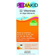 Pediakid 22 vitaminas y oligoelementos Ineldea 125ml.
