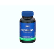 Vista frontal del espirulina 120 comprimidos GSN en stock