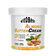 Vista principal del almond Butter Cream 300gr VitOBest en stock