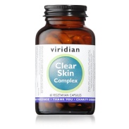 Vista principal del clear skin complex vegano 60 cáps Viridian en stock