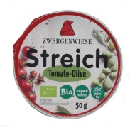 Paté vegetal tomate-oliva 50gr Zwergenwiese