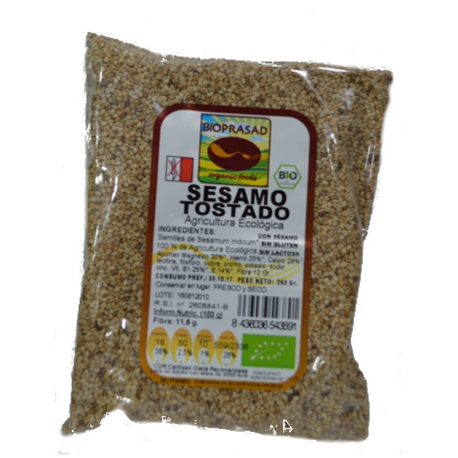 Semillas Sesamo Tostado Bio 500 G