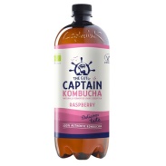 Kombucha sabor frambuesa bio 1 litro Captain