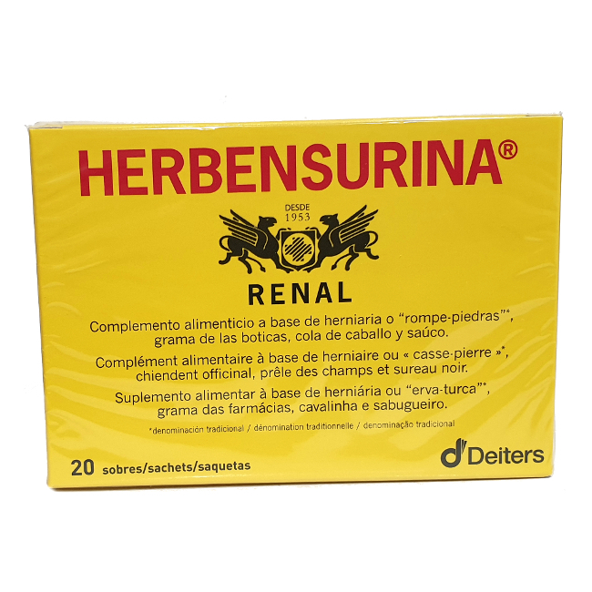 Herbensurina Rénal 40 Sachets