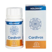 Holoram cardivas 60 cáps de 600 mg. Equisalud