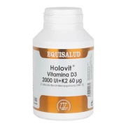 Holovit vitamina d3 2.000 ui + k2 60 µg 180 cáps de 460 mg.