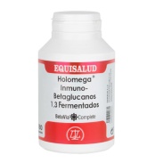 Holomega inmuno-betaglucanos 1,3 fermentados 180 cáps. Equisalud