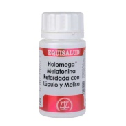 Holomega melatonina retardada con lúpulo y melisa 50 cáps. Equisalud