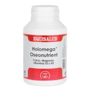 Holomega oseonutrient ca y mg con vitaminas d3 y k2 180 cáps. Equisalud