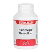 Holomega queratina 180 cáps. Equisalud