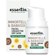 Crema facial de siempreviva & babassu - piel normal/seca 50ml Essentiq