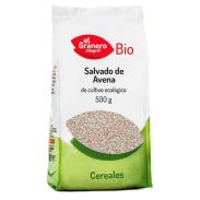 Salvado de avena bio, 500 g El Granero Integral