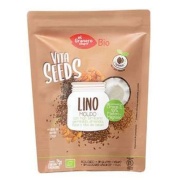 Vitaseeds lino molido con trigo sarraceno, nibs de cacao y almendras bio 200 g  El Granero Integral