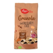 Granola con chocolate y coco sin gluten bio, 350 g  El Granero Integral