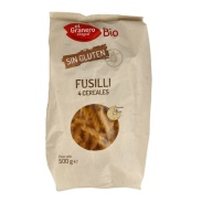 Fusilli de 4 cereales sin gluten bio, 500 g El Granero Integral