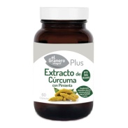 Extracto de cúrcuma + pimienta, 60 cáp. 430 mg El Granero  Integral