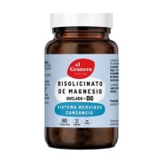 Bisglicinato de magnesio con Vit.B6 de 60 cáps El Granero