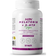 Melatonina + 5-HTP con mag y vit. B6 Vegano 120 tabs HSN