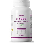 Vitamina C1000 mg+ Bioflavonoides+ rosa mosqueta 30 cáps HSN