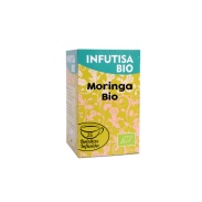 Vista delantera del moringa eco 25 bositas Infutisa bio en stock