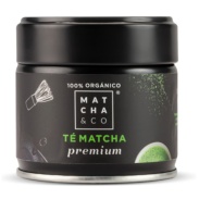 Vista principal del té matcha ceremonial premiun 30 gr Matcha & CO en stock
