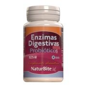 Enzimas digestivas + probioticos 60 cáps Naturbite