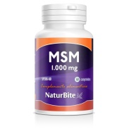 Opt msm 1000 mg 60 tabletas Naturbite