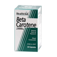 Betacarotene natural 23.000 Ui 30 cáps Health Aid