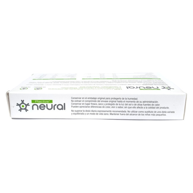 Plactive Neural 20 Comprimidos Pharmadiet Por 2515