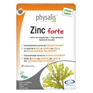 Zinc forte 30 comp estuche Physalis