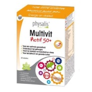 Multivit actif 50+ 30 comp Physalis