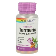 Turmeric 600 mg – 30 vegcáps Solaray