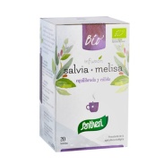 Salvia con melisa bio infusión 20gr Santiveri