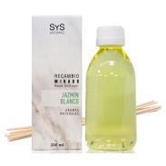 Recambio mikado Sys 200ml+palos, jazmín blanco