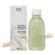 Recambio mikado Sys 200ml+palos, aloe vera-bambú