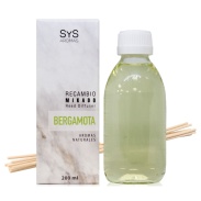 Recambio mikado Sys 200ml+palos, bergamota