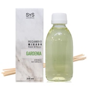 Recambio mikado Sys 200ml+palos, gardenia