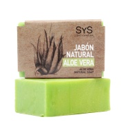 Jabón natural SYS 100gr aloe vera.