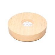 Base de luz Led de madera USB- Lámpara