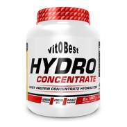 Vista frontal del hydro Concentrate (yogurt de limón) 2lb VitOBest en stock