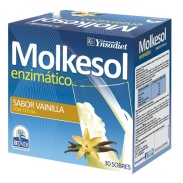 Molkesol b+vainilla enzimatico 30 sobres Ynsadiet